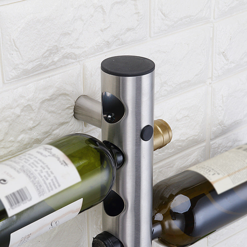 Creative Wine Rack Wall-mounted Tubular Wine Rack – CarryableCollection
